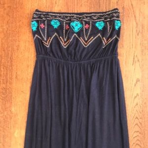 3 for $15 - Embroidered maxi dress